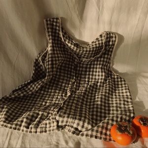 Vintage Gingham Top